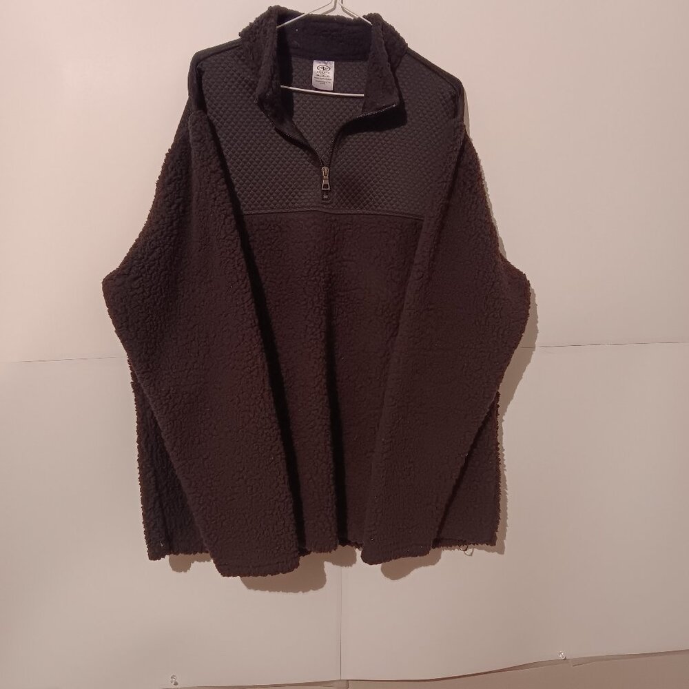 Athletic works Black 1/4 zip pullover 2XL